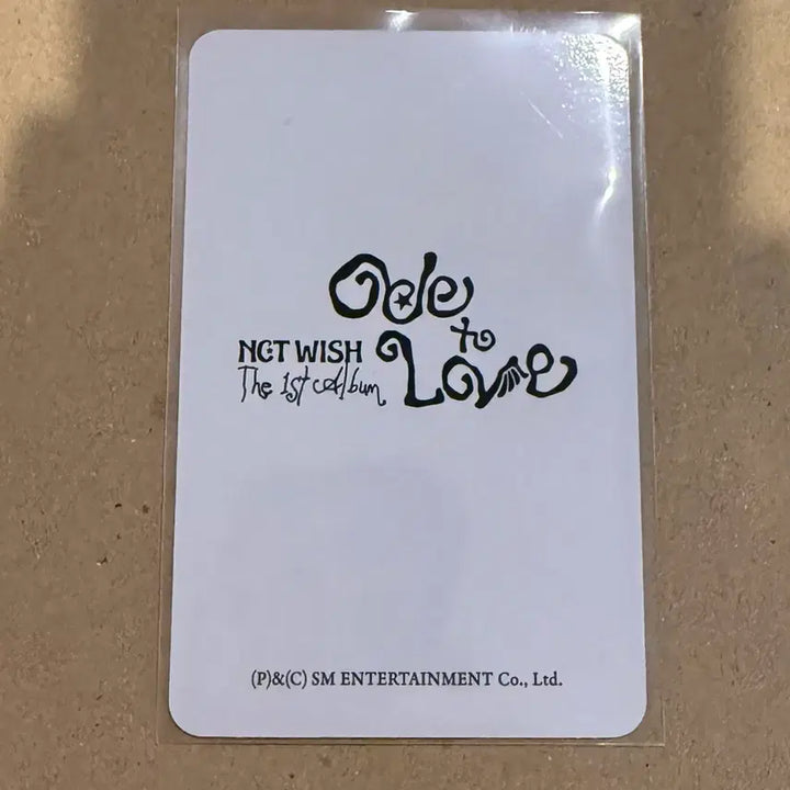 [SOLD OUT] 엔시티위시 리쿠 초회한정반 티티 포카 양도