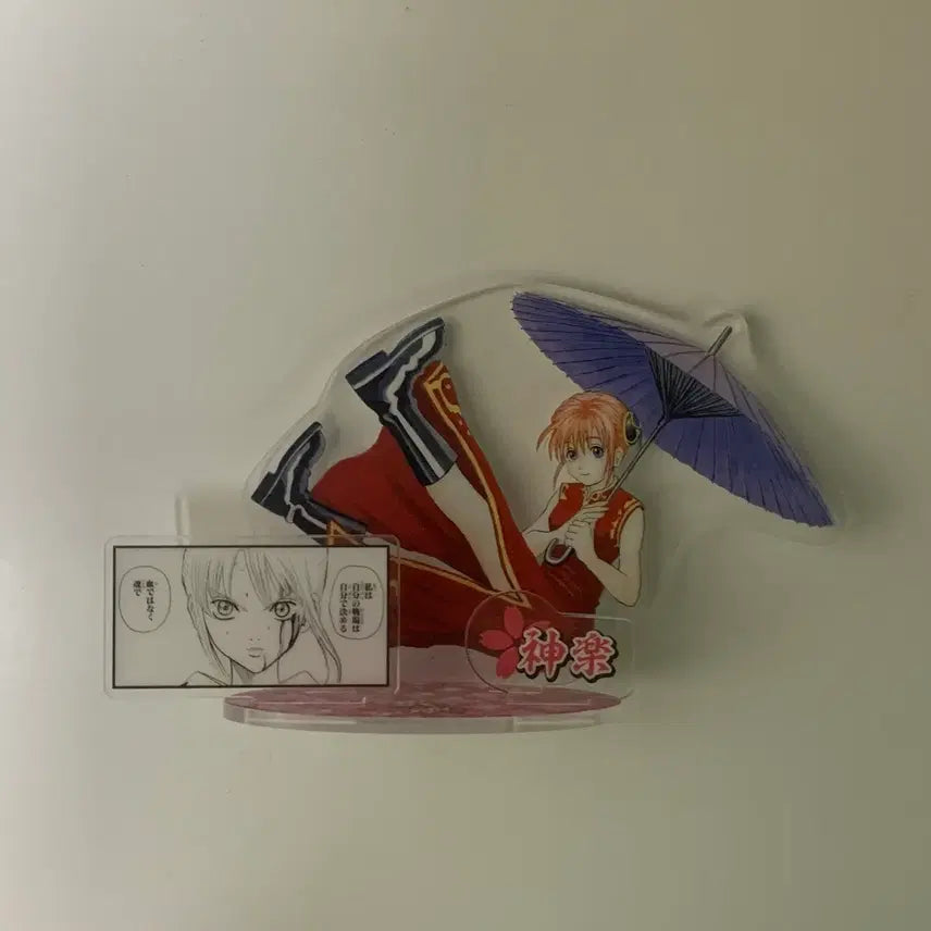 [BUNJANG] Gintama Kagura Acrylic Diorama / 은혼 카구라 아크릴 디오라마 중프샵