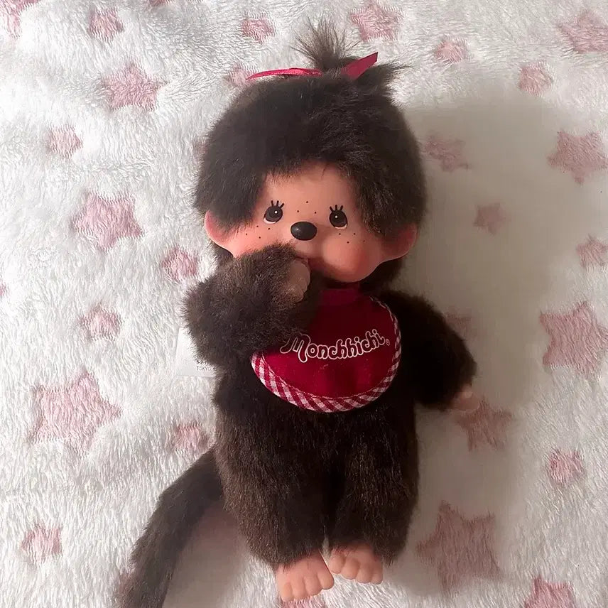 [BUNJANG] Monchhichi Medium Size Doll / 몬치치 여아 인형 판매합니다!