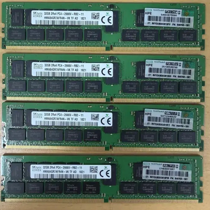[BUNJANG] Hynix 32GB DDR4 2666V ECC Server RAM / 서버용 하이닉스 32GB DDR4 2666V ECC 램 Ram 메모리