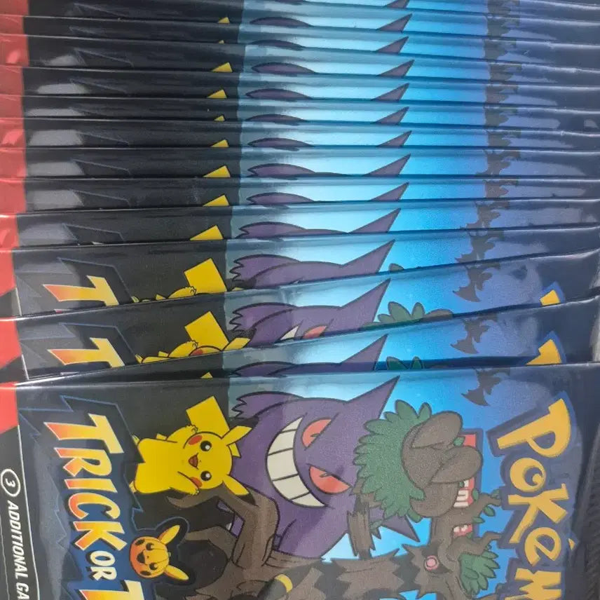 [BUNJANG] Pokemon Halloween Pack Set (3 Types) / 포켓몬카드 할로윈팩 3종세트