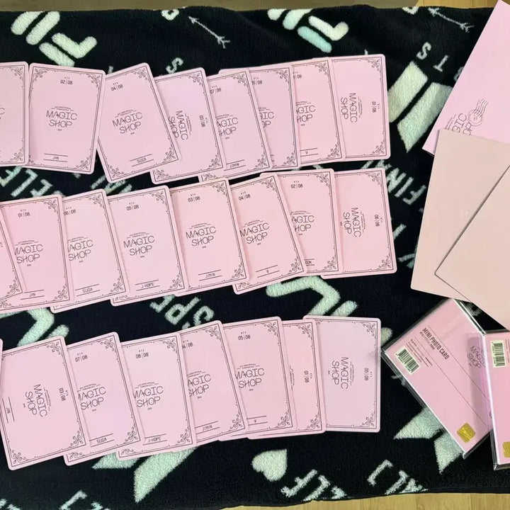 [BUNJANG] BTS Magic Shop Mini Photocard &amp; Lenticular Card Bundle Set / 방탄소년단 매직샵 미니포카, 랜티큘카드 일괄 일직샵