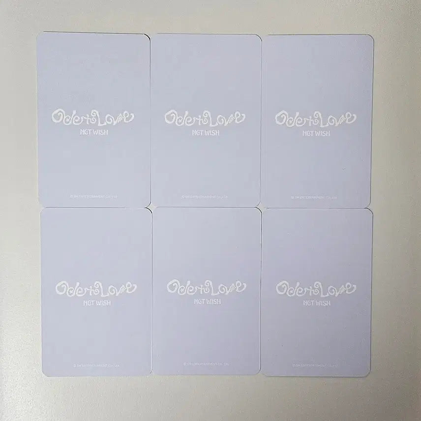 [BUNJANG] NCT WISH Odd To Love Ktown4u POB Bundle Set Photocard / 엔시티위시 오드투러브 케타포 특전포카 일괄