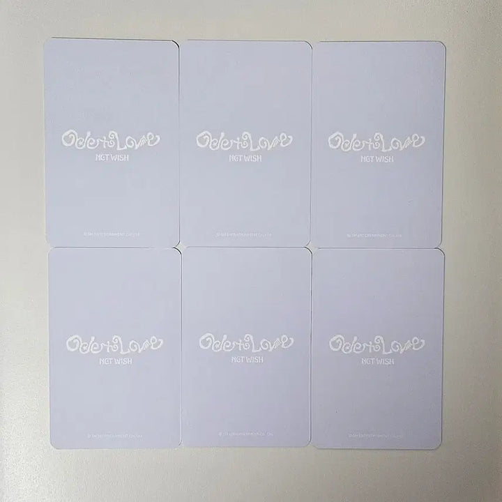 [BUNJANG] NCT WISH Odd To Love Ktown4u POB Bundle Set Photocard / 엔시티위시 오드투러브 케타포 특전포카 일괄