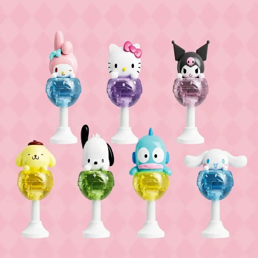 [BUNJANG] Sanrio Pompompurin Lollipop Keycap - Sealed / [미개봉] 산리오 랜덤 피규어 > 폼폼푸린 막대사탕 키캡