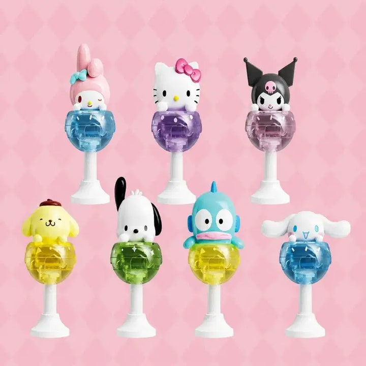 [BUNJANG] Sanrio Pompompurin Lollipop Keycap - Sealed / [미개봉] 산리오 랜덤 피규어 > 폼폼푸린 막대사탕 키캡