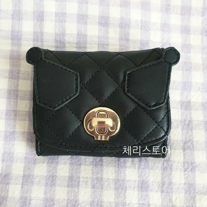 [BUNJANG] Sanrio Kuromi Bi-fold Wallet / 산리오 쿠로미 반지갑