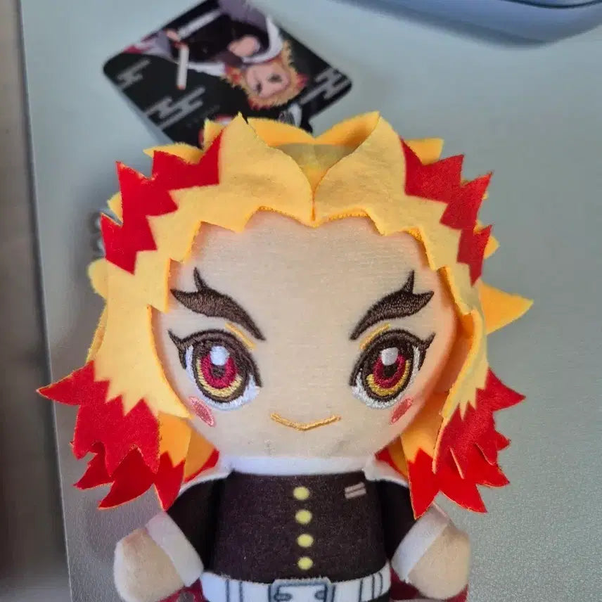 [BUNJANG] Demon Slayer Kyojuro Rengoku Plush Doll / 귀멸의 칼날 렌고쿠 쿄쥬로 봉제인형