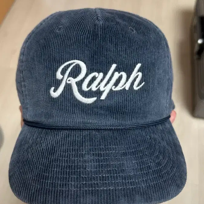[BUNJANG] Polo Ralph Lauren Appliqué Corduroy Ball Cap (Discontinued) / 폴로 랄프로렌 아플리케 코듀로이 볼캡 단종 제품