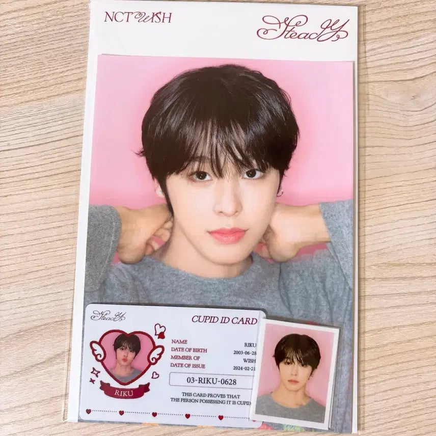 [BUNJANG] NCT WISH Riku Photo Set Steady Pop-up / 엔시티 위시 nctwish 스테디 팝업 포토세트 리쿠