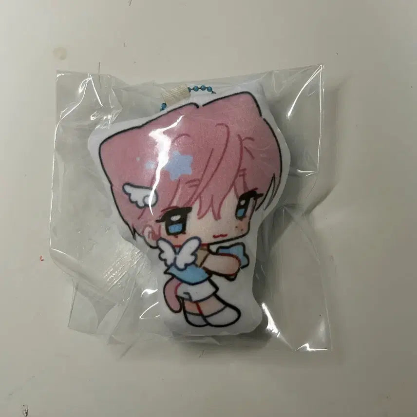 [BUNJANG] NCT WISH Yushi Sakuya Cushion Keyring (Fanmade) / 엔시티위시 데굴이님 유우시 사쿠야 쿠션키링 위시 비공굿 팡이 버블냥