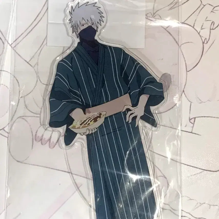 [BUNJANG] Kakashi Walking Acrylic Stand / 카카시 먹으면서 걷기 아크릴