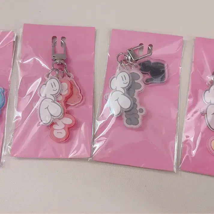 [BUNJANG] PLAVE Why Why Why Keyring Bundle Set (Sealed) / 플레이브 왜요왜요왜 키링(미개봉 일괄)