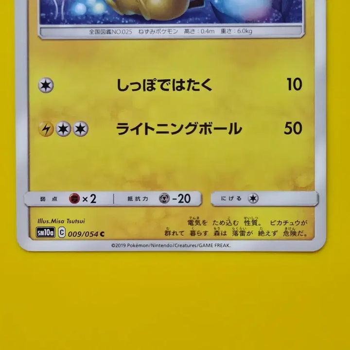[BUNJANG] Pokemon Card Moon Gazing Pikachu Japanese Version / 포켓몬카드 달구경피카츄 일본판