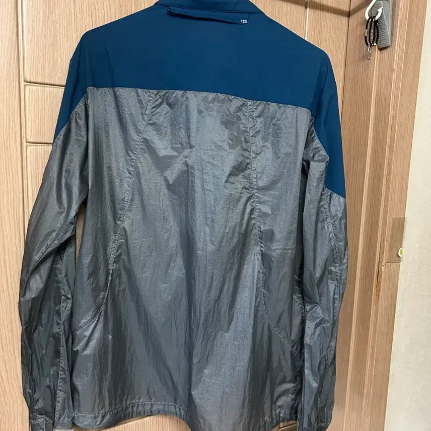 [BUNJANG] Black Yak Lightweight Windbreaker Blue/Gray / 블랙야크 경량 바람막이 블루/그레이