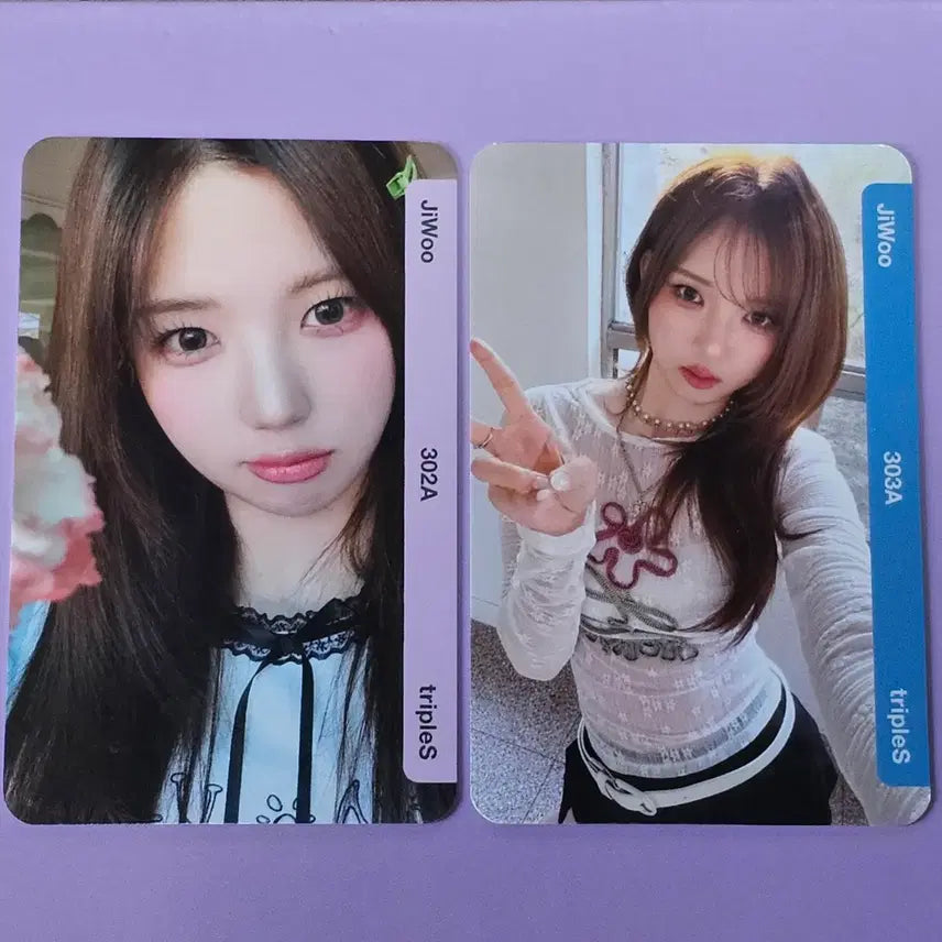 [SOLD OUT] [BUNJANG] TripleS Jiwoo Baby Flower Album Object CC302 CC303 / 트리플에스 지우 CC302 CC303 베이비플라워 앨범 오브젝트