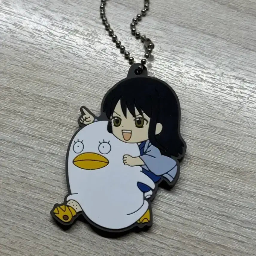 [BUNJANG] Gintama Katsura &amp; Elizabeth Rubber Strap / 은혼 카츠라 엘리자베스 러버스트랩