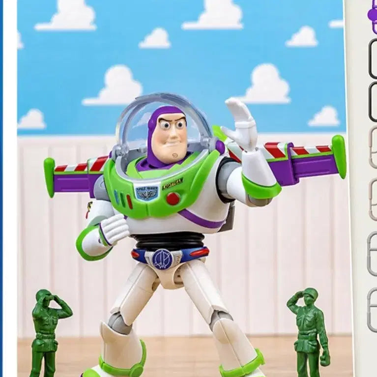 [BUNJANG] Blocki Golden Hidden Buzz Lightyear Figure (Secret Gravity Belt Version) / 유일매물]블로키 골든히든 버즈라이트이어 피규어/시크릿 중력벨트버전
