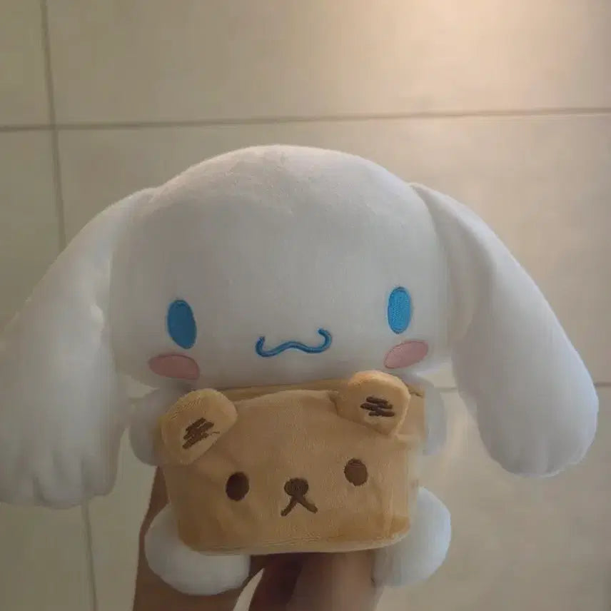 [BUNJANG] Cinnamoroll Bear Pouch Plush Doll / 시나모롤 곰돌이 파우치 인형
