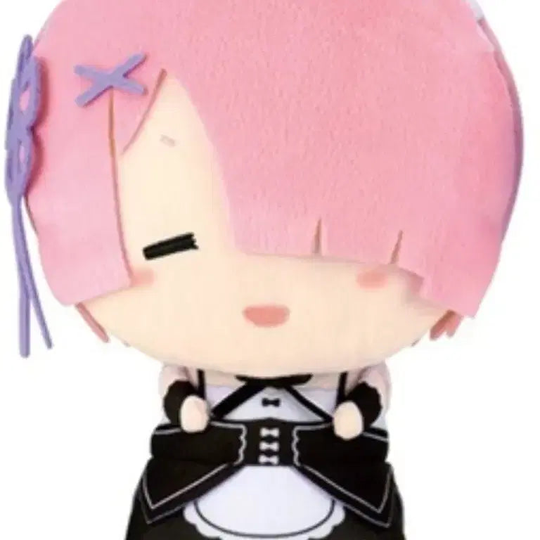 [BUNJANG] Re:Zero Ram Plush Doll / 리제로 람 인형