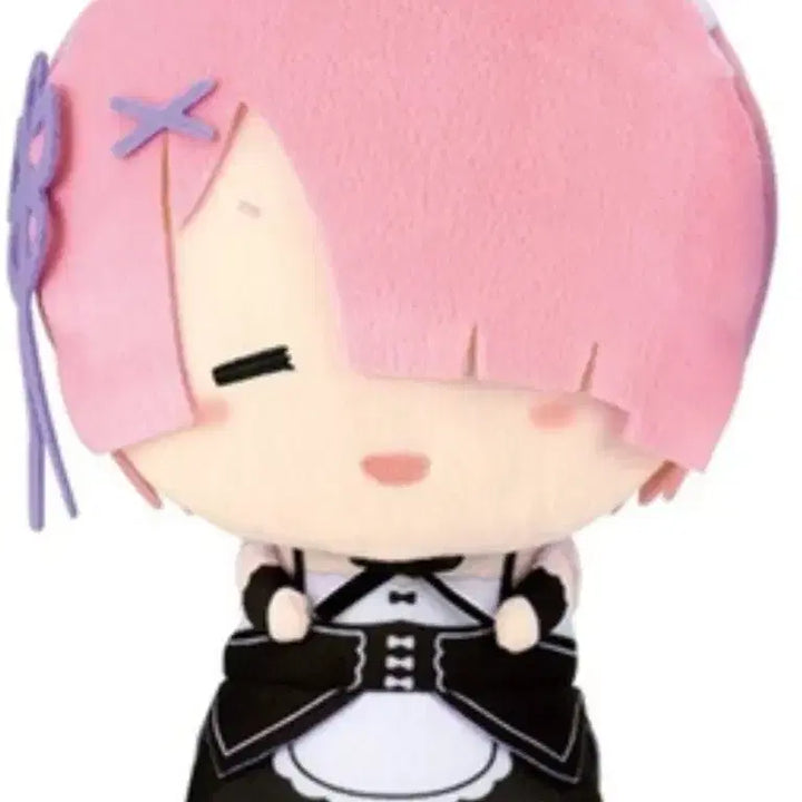 [BUNJANG] Re:Zero Ram Plush Doll / 리제로 람 인형