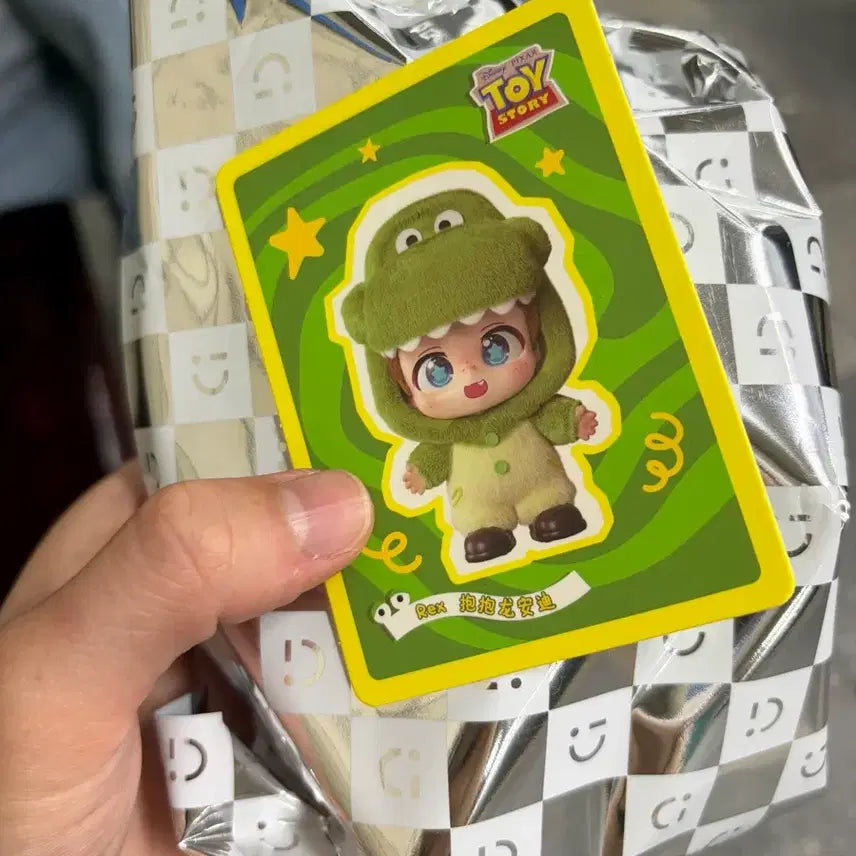 [BUNJANG] Miniso Toy Story Rex Costume Figure Keychain / 미니소 토이스토리 유대감 인형 피큐어 키링