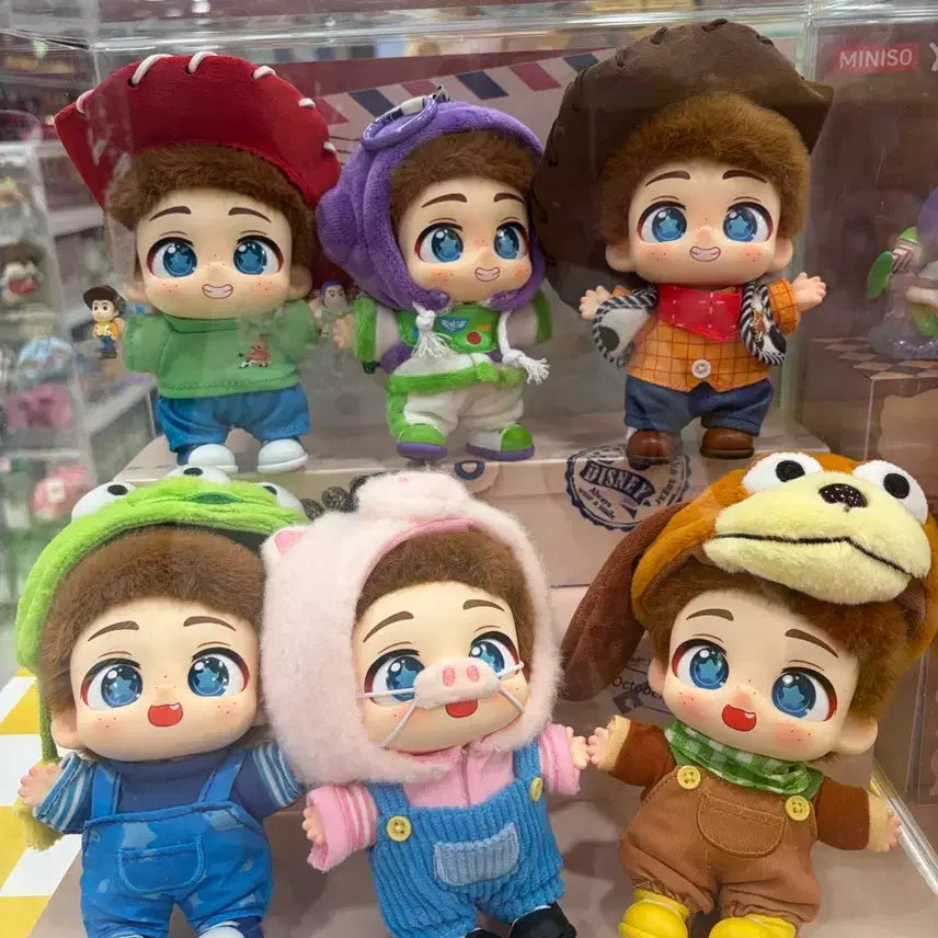 [BUNJANG] Miniso Toy Story Rex Costume Figure Keychain / 미니소 토이스토리 유대감 인형 피큐어 키링
