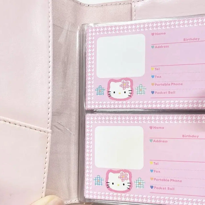 [SOLD OUT] 산리오 고전 키티 명함 바인더