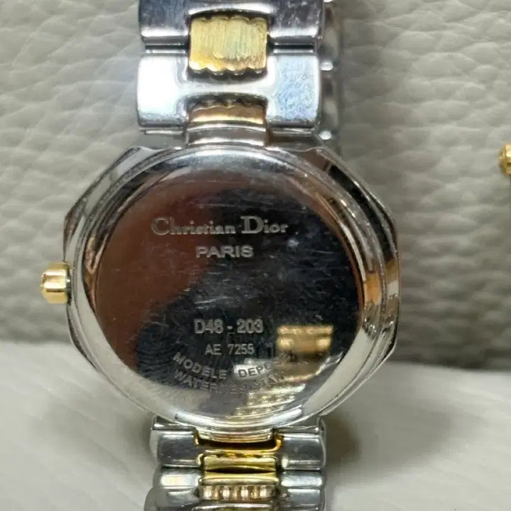 [BUNJANG] Vintage Christian Dior Octagon Two-Tone Watch Set (2 Pieces) / 빈티지 크리스찬 디올 옥타곤 투톤 시계 2점 세트