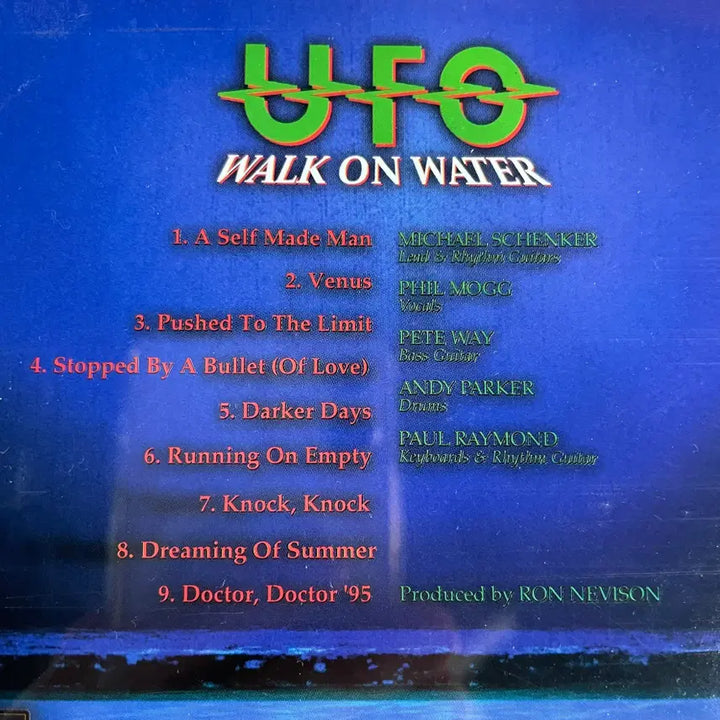 [BUNJANG] UFO Walk On Water Hard Rock CD / [중고음반/CD] 유에프오 UFO - Walk On Water