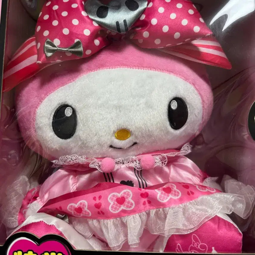 [BUNJANG] Sanrio My Melody 50th Anniversary Kuromi 20th Anniversary Ichiban Kuji Special Prize Plush Doll / 산리오 마이멜로디 50주년 쿠로미 20주년  해피쿠지 특상