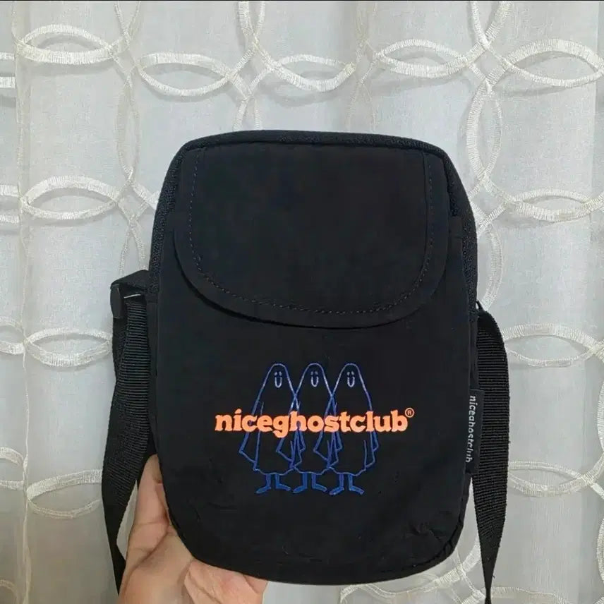 [BUNJANG] NICE GHOST CLUB x Shoopen Mini Crossbody Bag - Black / [나이스고스트클럽X슈펜] 미니 크로스백  - 블랙