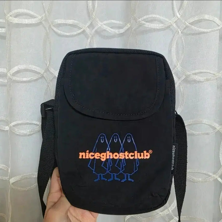 [BUNJANG] NICE GHOST CLUB x Shoopen Mini Crossbody Bag - Black / [나이스고스트클럽X슈펜] 미니 크로스백  - 블랙
