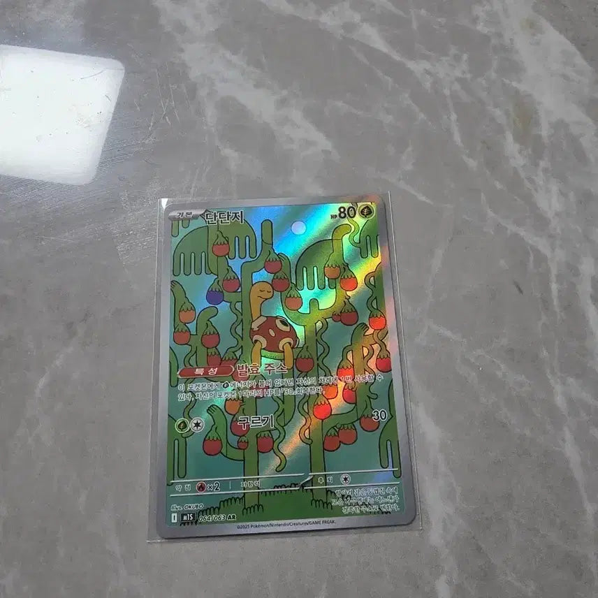 [BUNJANG] Pokemon Card Dan Dan Chi AR / 포켓몬카드 단단지 ar