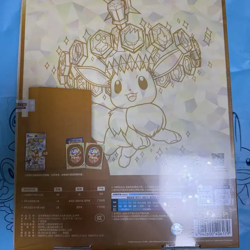 [BUNJANG] Pokemon Eevee Series Binder and Tera Type Set / 이브이즈 시리즈 바인더, 테라스탈 셋트 포켓몬카드 중판