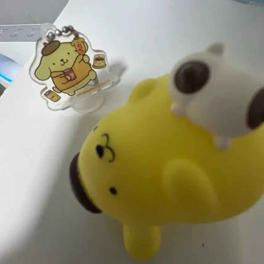 [BUNJANG] Pompompurin Figure Keyring Set / 폼폼푸린 피규어 키링