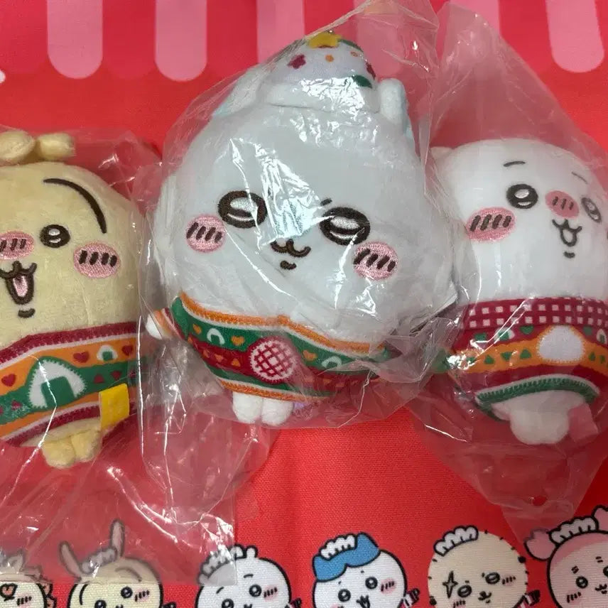 [BUNJANG] Chiikawa Animai Seven-Eleven Lottery Usagi Momonga Set / 치이카와 애니마이 쿠지 세븐일레븐쿠지 우사기 모몽가