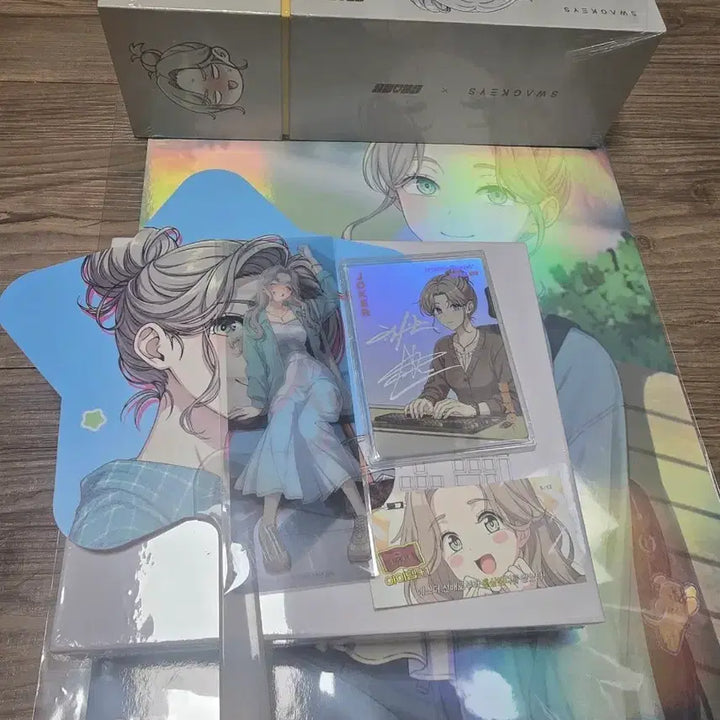 [BUNJANG] Leejiklog Popup Esther Keycap + Desk Mat Set / 이직로그 팝업 에스더 키캡+장패드
