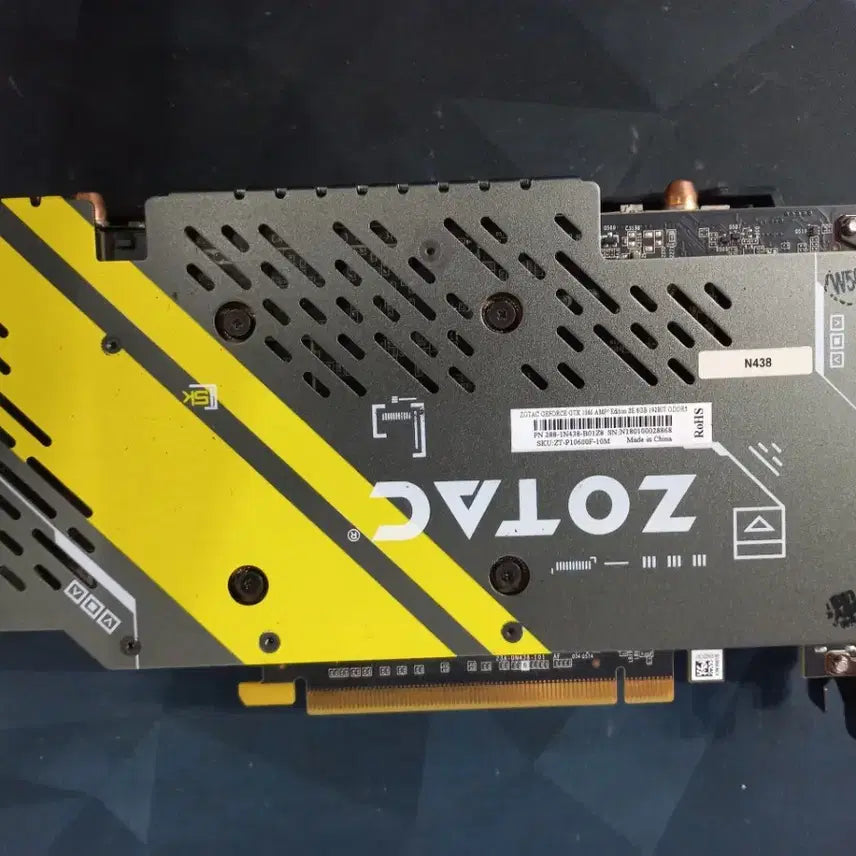 [SOLD OUT] 조탁 그래픽카드 2팬 GTX 1060 6GB