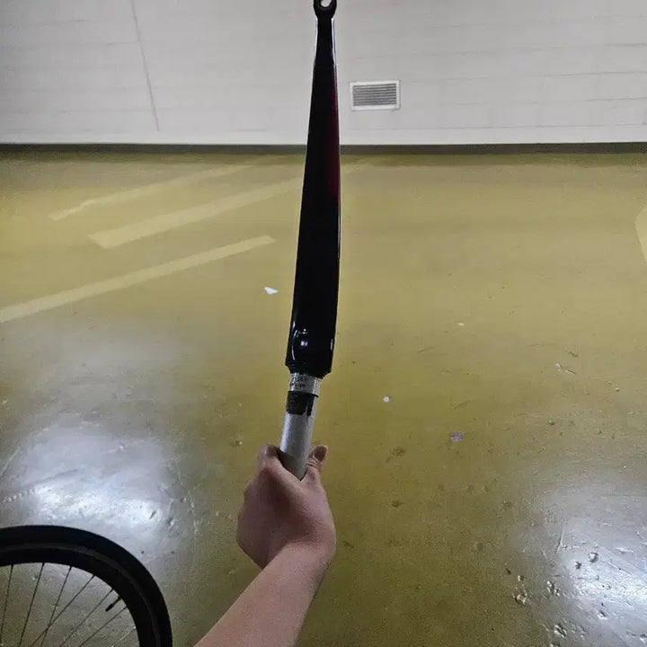 [BUNJANG] Unknown Logo Decal Aluminum Fork with Riser Bar for Fixie/Road / 언노운 로고 데칼 픽시 및 알루미늄 포크 및 라이져바