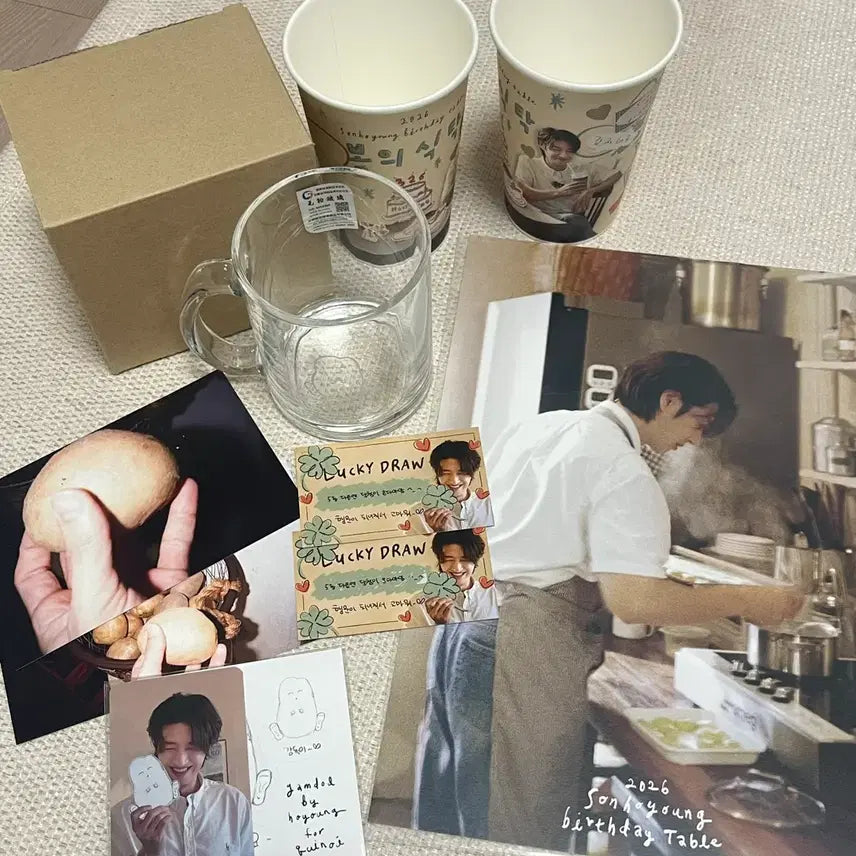 [BUNJANG] g.o.d Son Ho Young Birthday Cafe Goods Bundle Set / 지오디 손호영 생카 굿즈 일괄