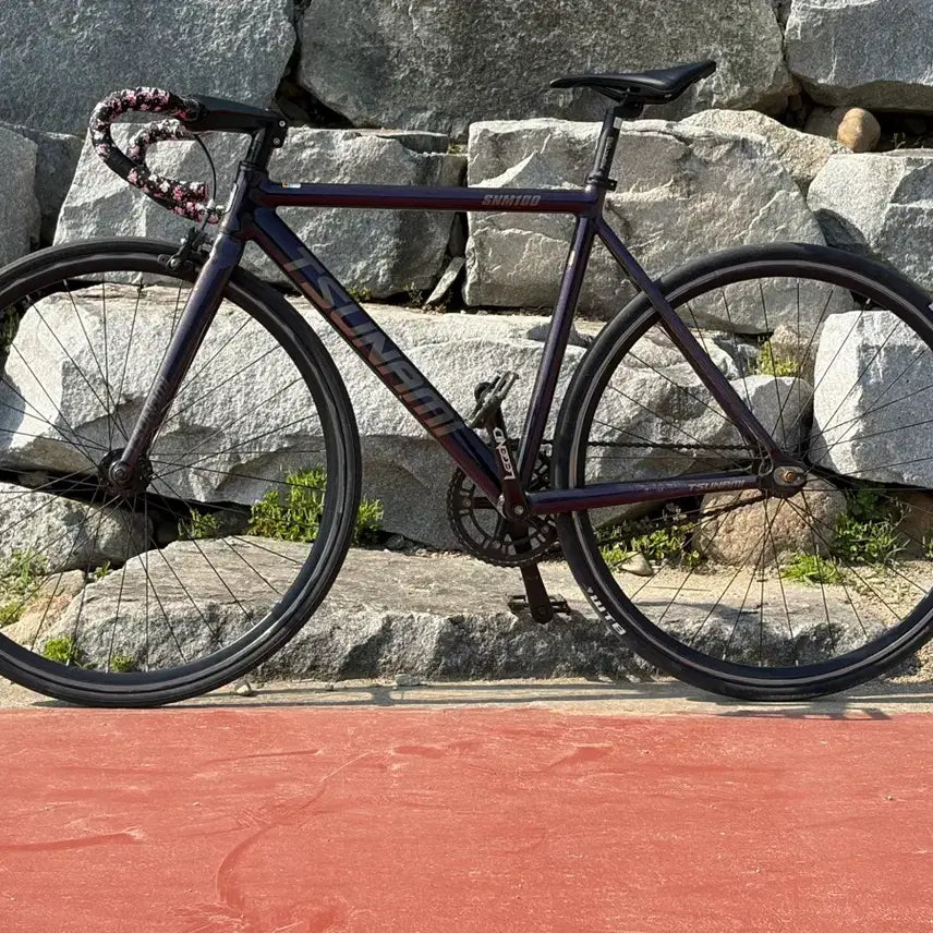 [BUNJANG] Tsunami SNM100 Frame Set Purple Gold Rare Color S Size / 쓰나미 snm100 퍼플골드 희귀색상 S사이즈
