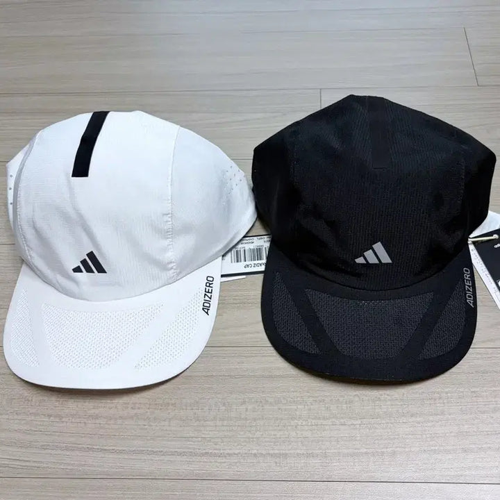 [BUNJANG] Adidas Adizero Lightweight ClimaCool Cap OSFM White/Black / 아디다스 아디제로 라이트웨이트 클리마쿨 캡