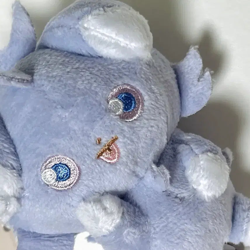 [BUNJANG] Pokemon Pokepiece Nyasper Doll Keychain (Official) / 정품 ) 포켓몬 포켓피스 냐스퍼 인형 키링