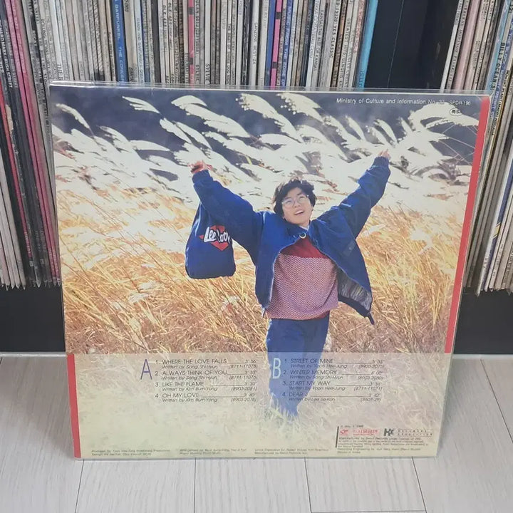 [BUNJANG] Lee Sun Hee 1989 English Album LP / LP..이선희 영어앨범(1989년)