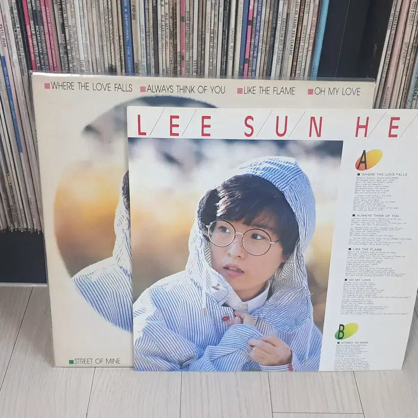 [BUNJANG] Lee Sun Hee 1989 English Album LP / LP..이선희 영어앨범(1989년)