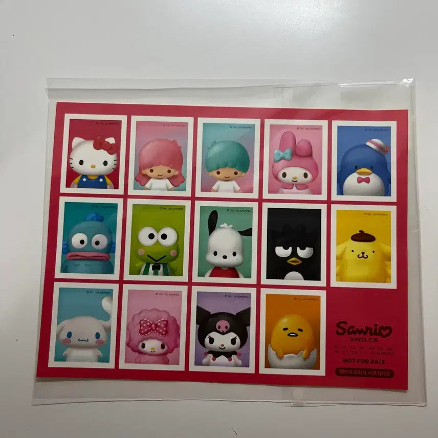 [BUNJANG] Sanrio Proof Photo Sticker / 산리오 증명사진 스티커