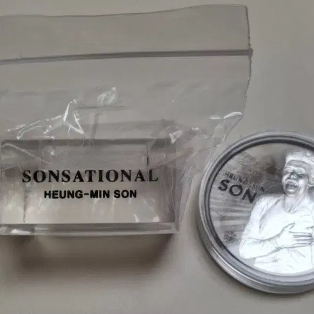 [BUNJANG] Son Heung-min Commemorative 1 oz 99.9% Silver Medal / 손흥민 기념 1온스 99.9% 은메달