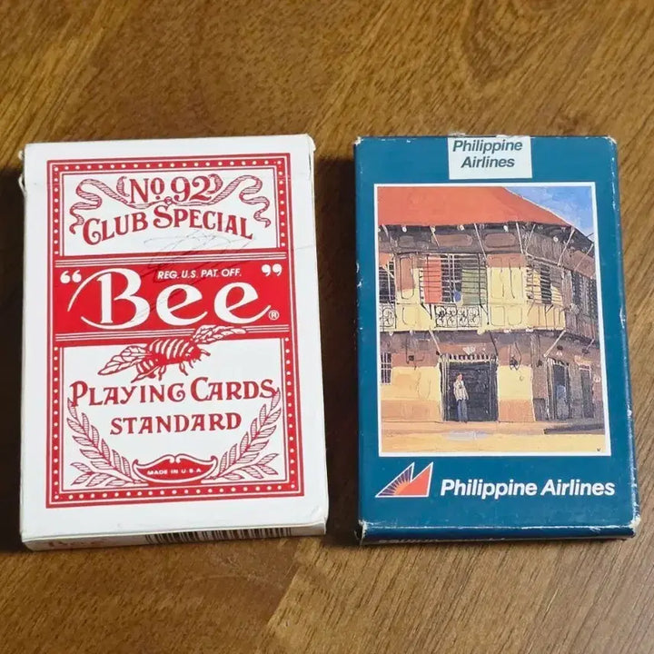 [BUNJANG] Philippine Airlines and Bee Club Special Trump Cards Set (Used) / 중고 트럼프 카드(필리핀항공 + Bee)