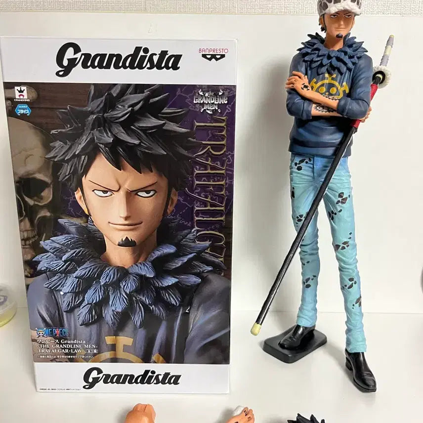 [BUNJANG] One Piece Trafalgar Law Grandista Figure / 원피스 로우 그란디스타 피규어